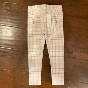 NWT Janie and Jack Plaid Pants- 4